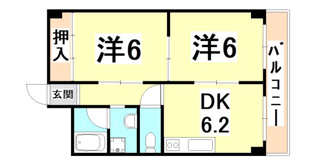 メゾン大徳の間取り