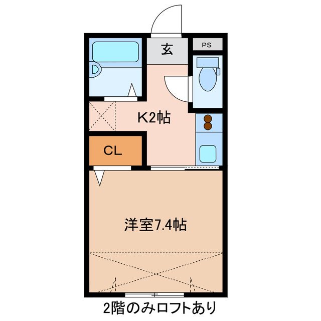 ブロッサムSの間取り