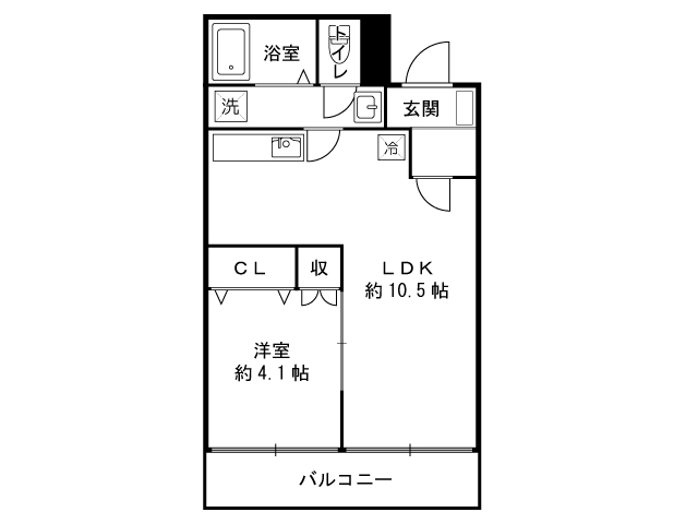 グランソレイユの間取り