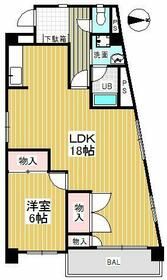 西東京市芝久保町のマンションの間取り