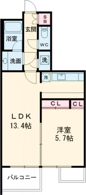 ラティエラ等々力の間取り