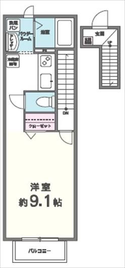 ヴェルドミール園田の間取り