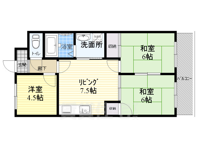 エクセレンスボン松屋の間取り