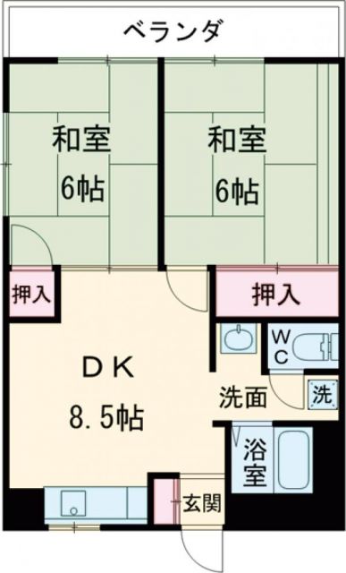 瀬高ビルの間取り