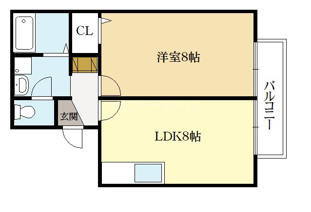 グリーンコムフォートの間取り