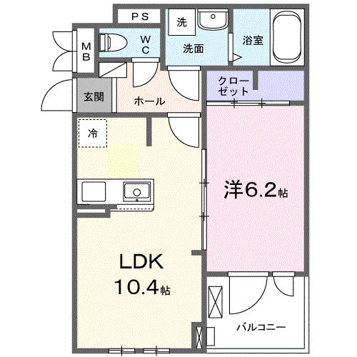 マグノーリエの間取り