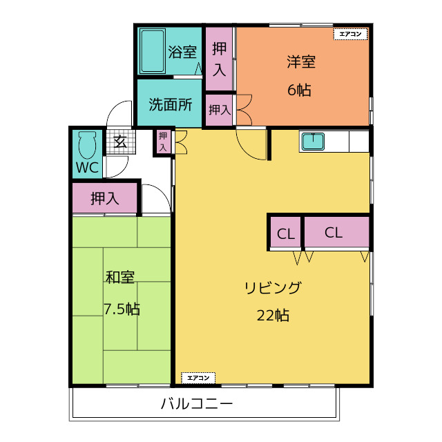 グレイス横吹の間取り