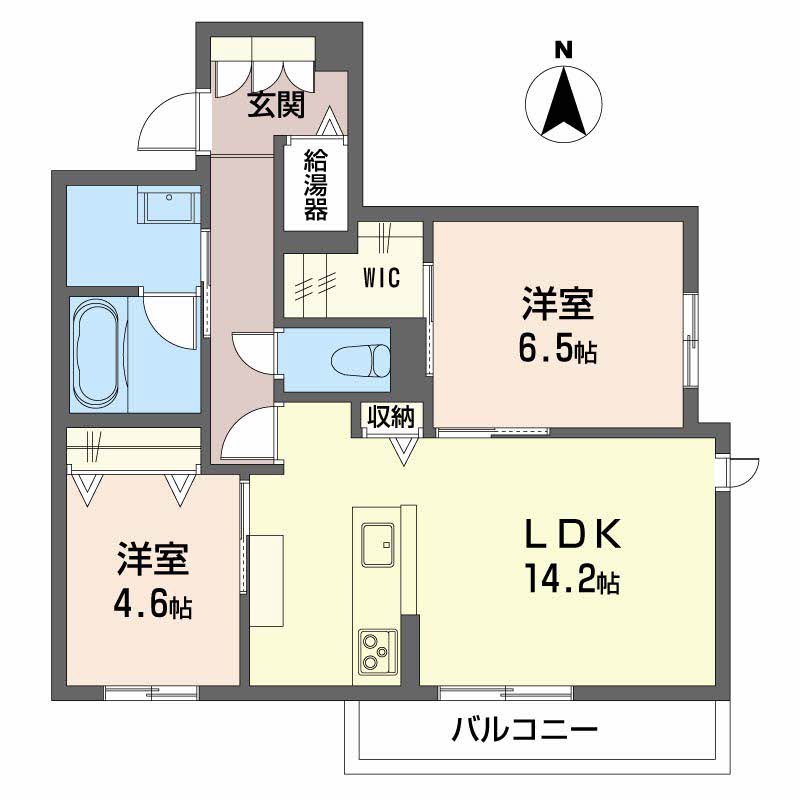 LIBERONDO（リベロンド）の間取り