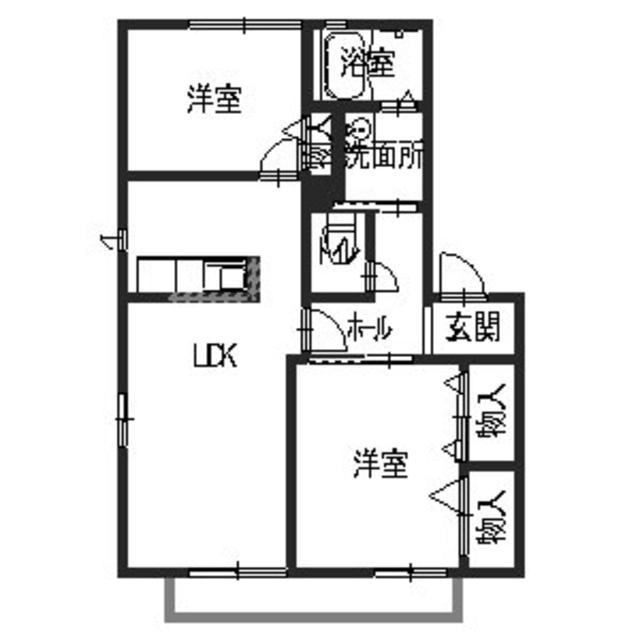 グリーンヒルズ丸山の間取り