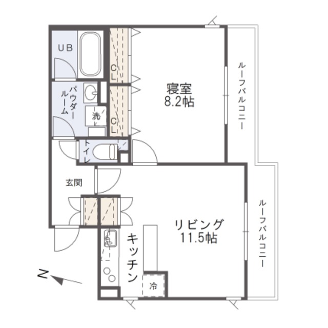 PASEO代々木の間取り