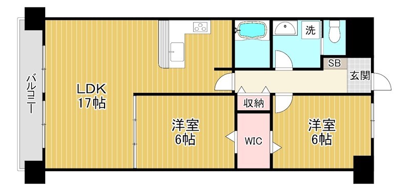 フォレスタ手原の間取り