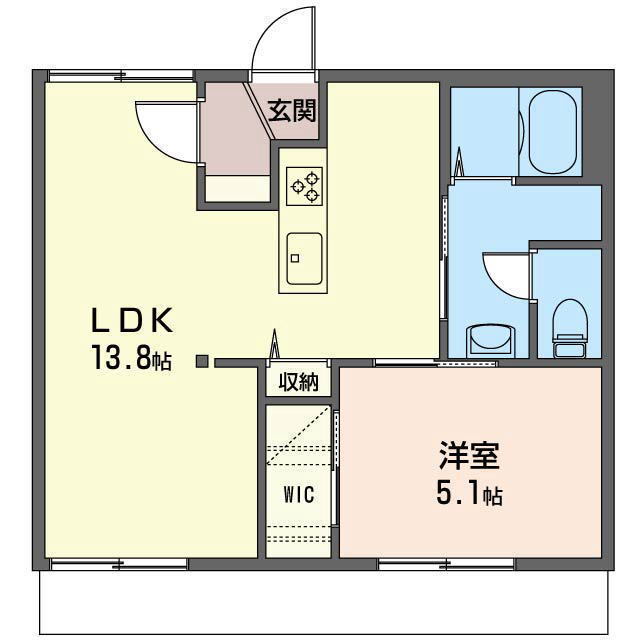 コーポドリームの間取り