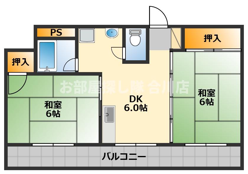 マルホビルの間取り