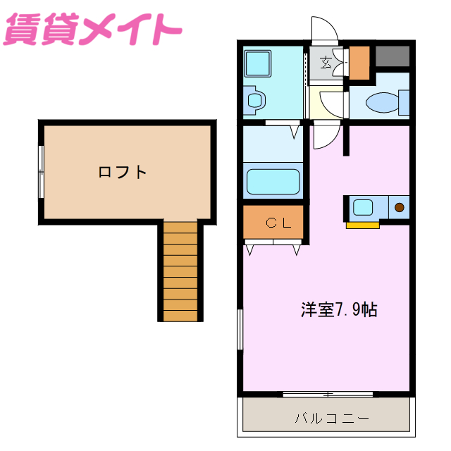 コリーヌ・ロロサエの間取り