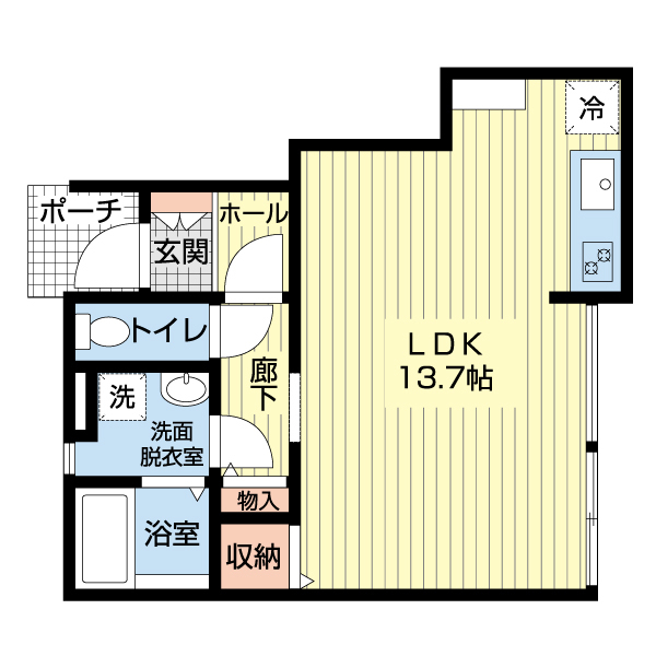 アビタシオンの間取り