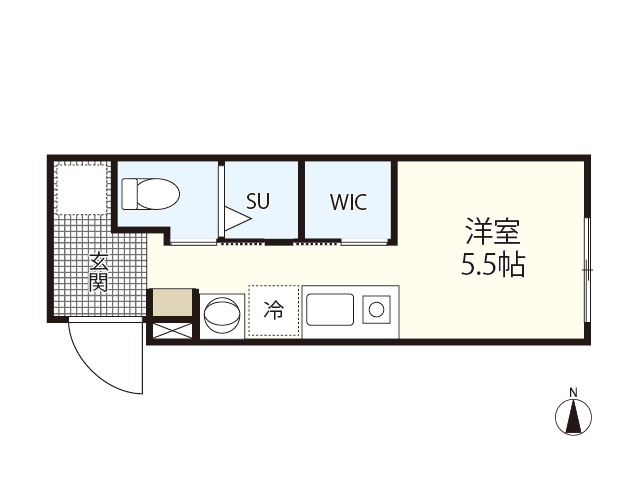 ＣＯＬＬＩＮＡ地御前　２ｎｄの間取り