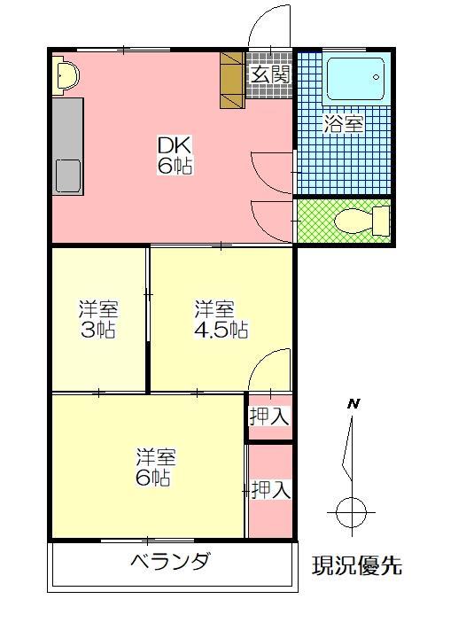 瑞木ビルの間取り