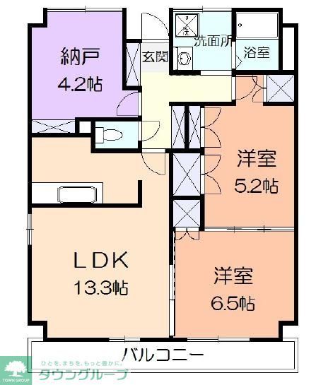 ステラ本厚木の間取り