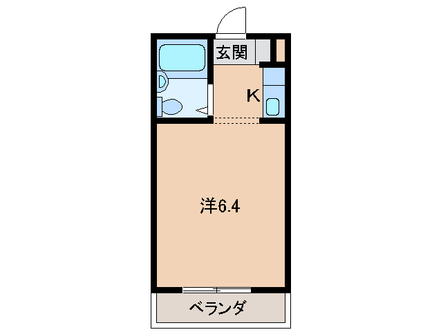 ヴェルナールゆあさの間取り