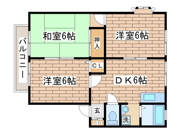 サンビレッジ須磨の間取り