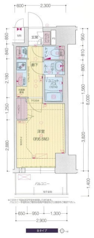 プレサンス大須観音ビザリアの間取り