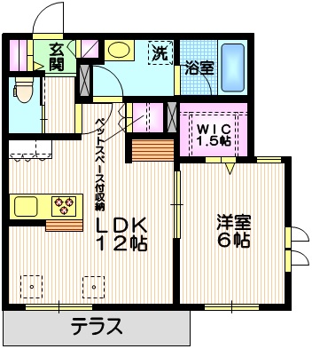 仮称）中央林間２丁目メゾンの間取り