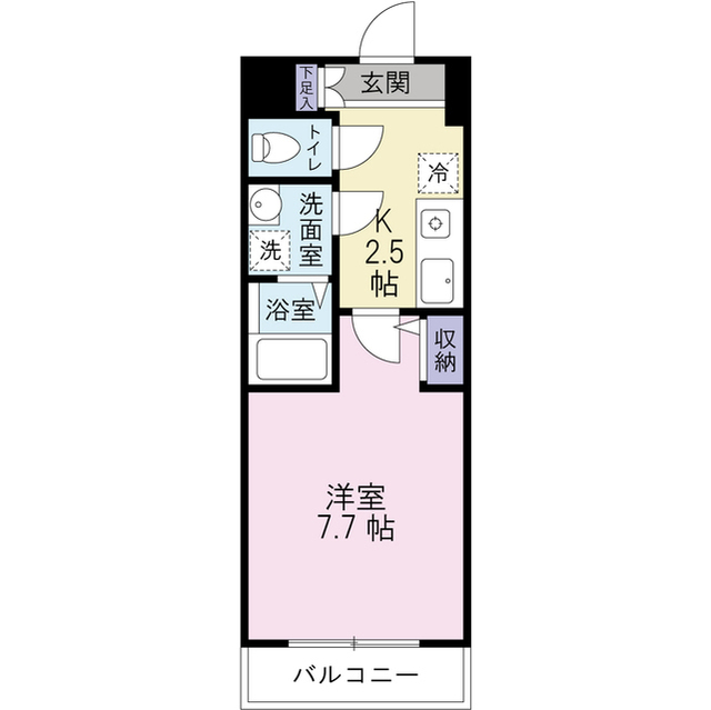 アリエ大宮桜木町の間取り