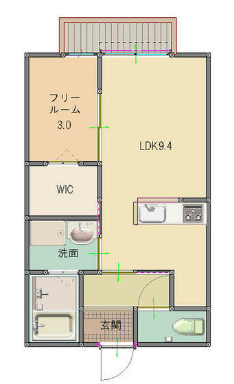 キラーナコートの間取り