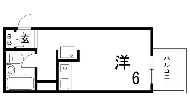 ダイドーメゾン神戸の間取り