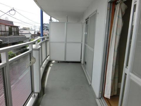 アムズコート　バルコニー　ベランダ