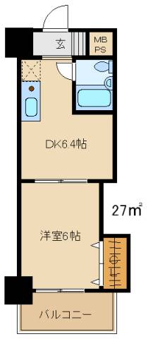 ダイアパレス高崎中央の間取り