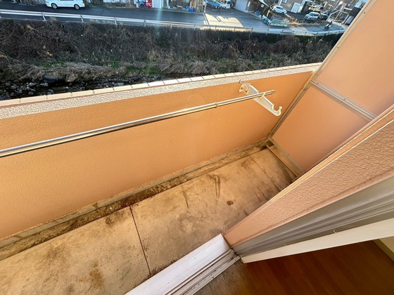 バルコニー　※他の号室の写真です。