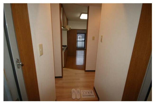 玄関　玄関からお部屋にかけて