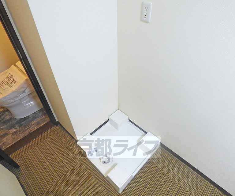 その他設備　洗濯機スペースです