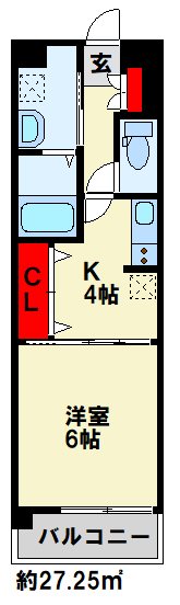 CROSS WAVE嵐山の間取り写真