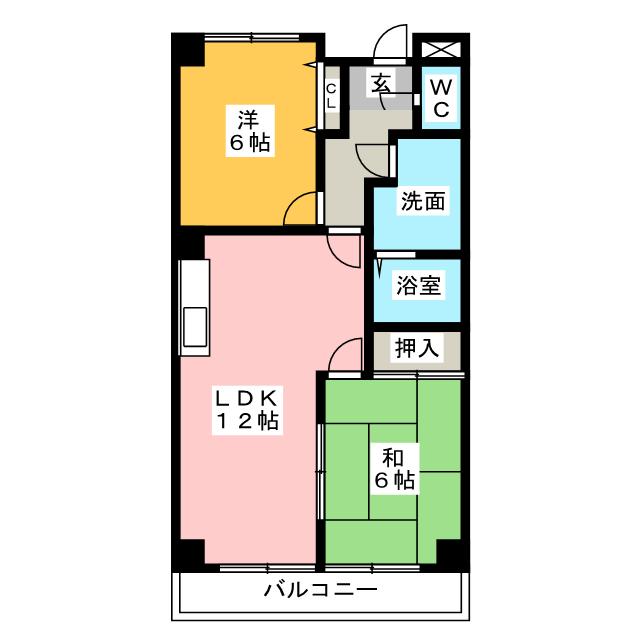 メゾン池場の間取り