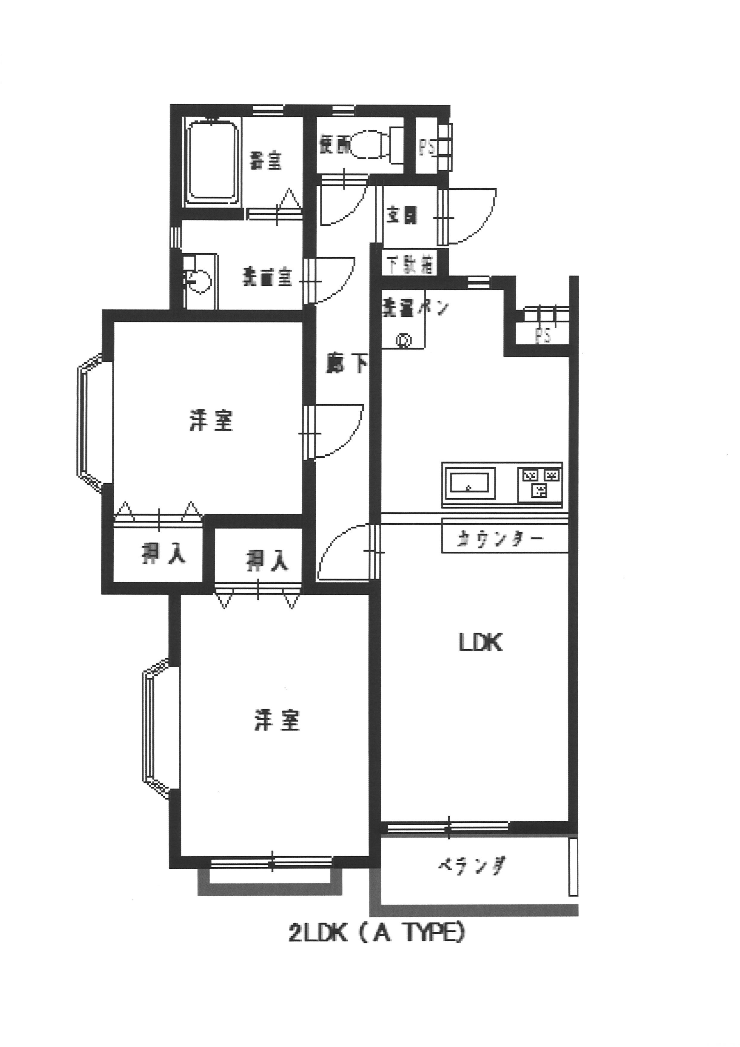 グリーンピュアの間取り