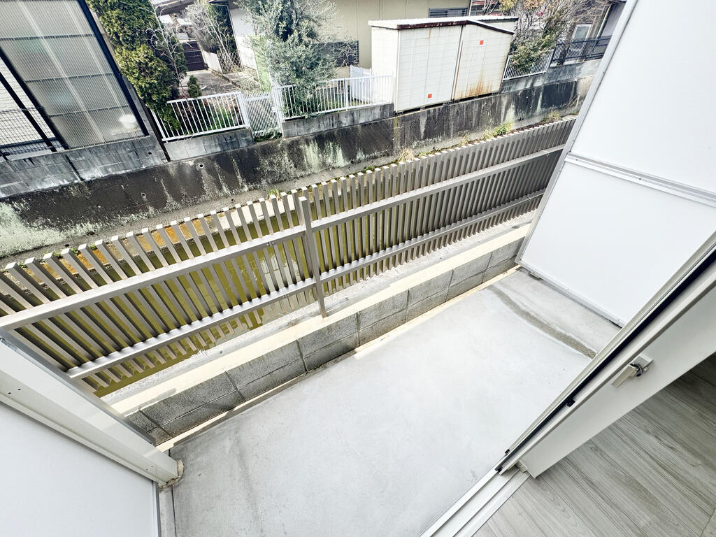 バルコニー　風通しのいいバルコニー