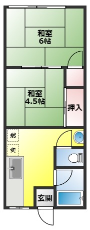 シティハイムスズキ_間取り_0