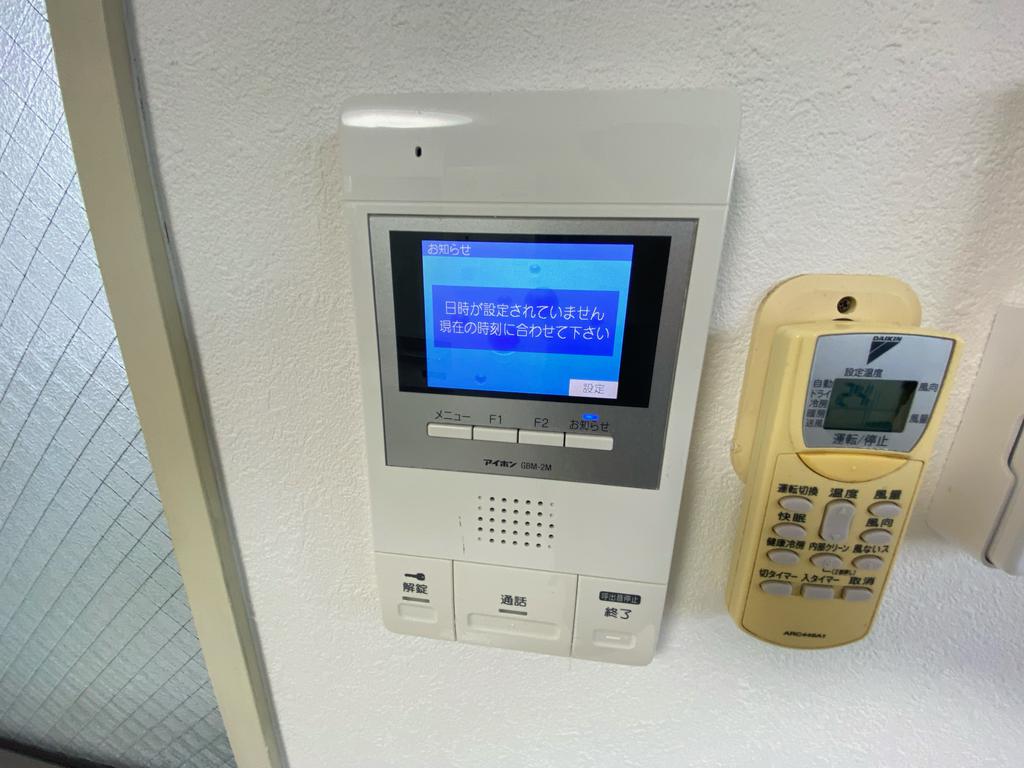 セキュリティ　カメラ付きドアホン