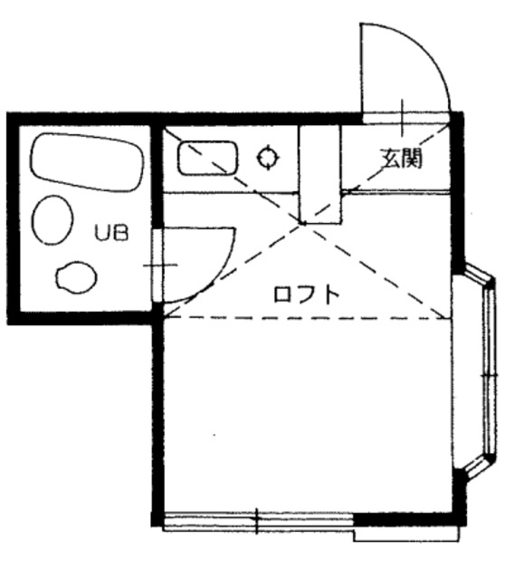 メゾンドミラの間取り