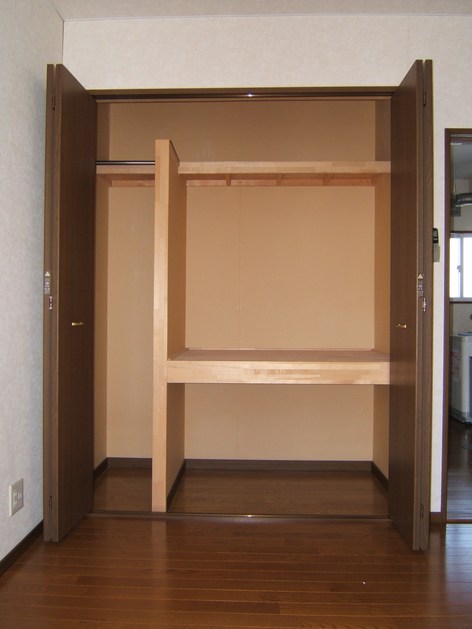 収納　収納はクローゼット♪