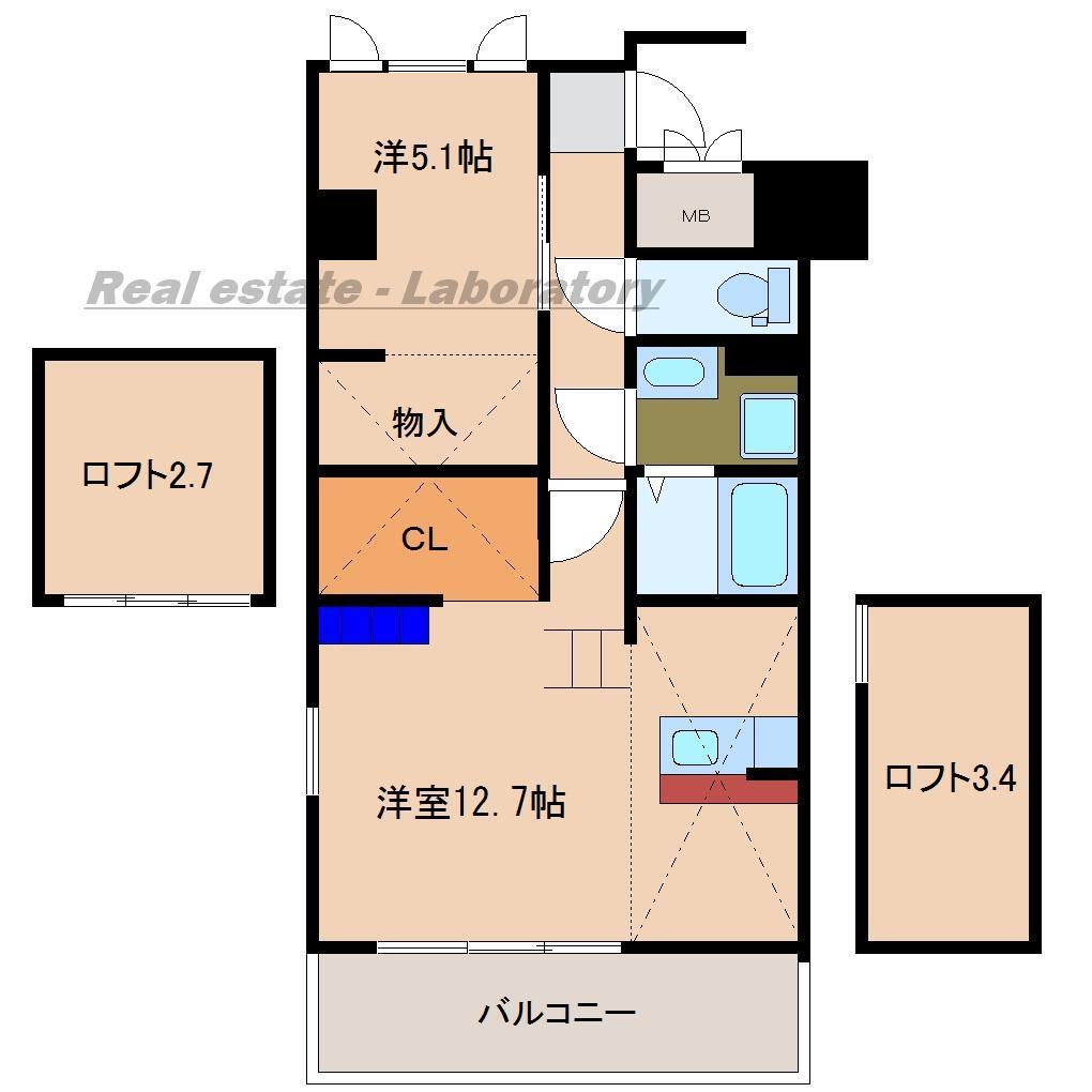 アムールルッソの間取り