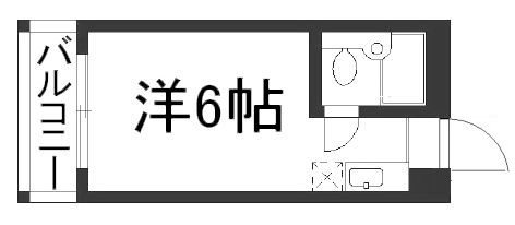 北浅ハイツの間取り