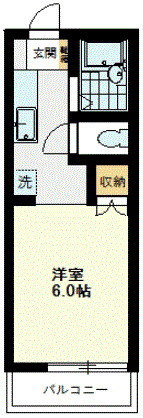 【ハイム・サンフラワーの間取り】