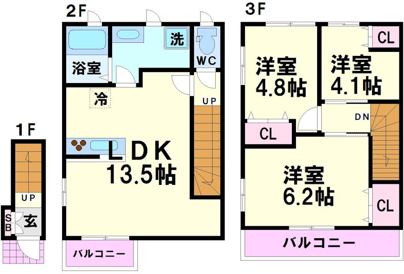 ラニカイの間取り