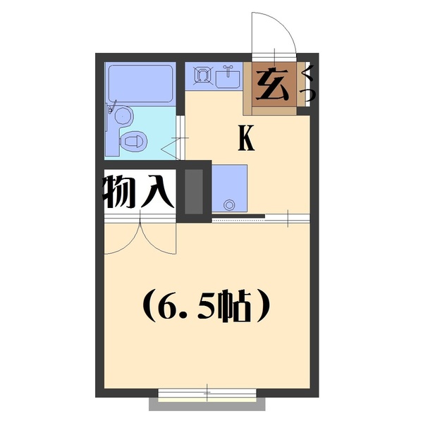 サンヴィエール長岡の間取り