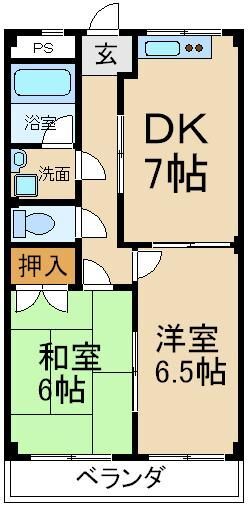 大塚ハイツの間取り