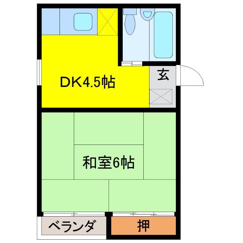 城東レジデンスの間取り