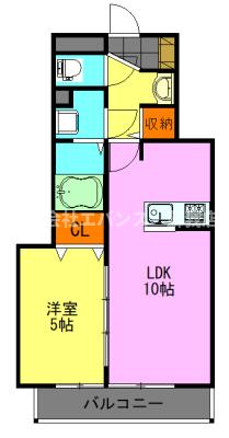 ミリアビタ大森台IIの間取り